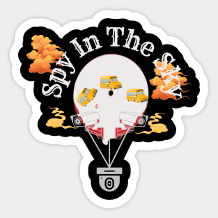 Chinese Balloon "Spy in The Sky" Sticker